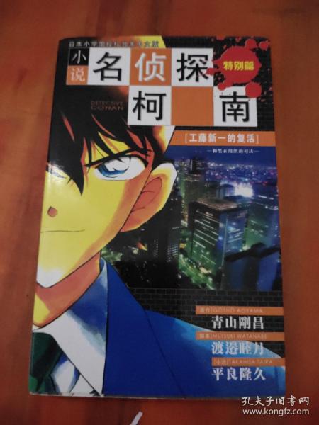 小说 名侦探柯南: 工藤 新 一 的 复活 和 黑衣 组织 的 对决(特别篇)
