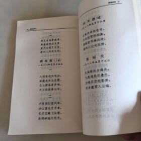 胡绳诗存（瑕疵如图）