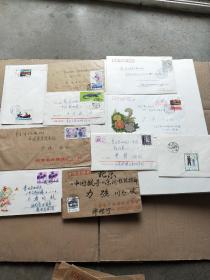 八十年代实寄封一批28枚合售 好邮票邮戳多多 具体看图