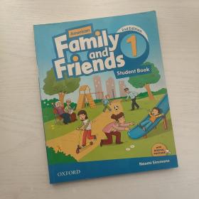 （包邮）American Family and Friends 1 2nd Edition Student Book Naomi Simmons OXFORD