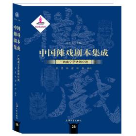 中国傩戏剧本集成:广西南宁平话师公戏朱恒夫上海大学出版社