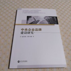 中央企业品牌建设研究