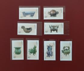 中国邮票2003-26东洲青铜器一套8枚