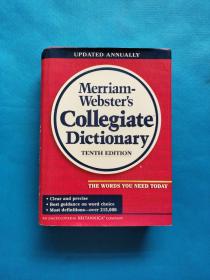 Merriam-Webster's Collegiate Dictionary TENTH EDITION【大精装，无勾画】