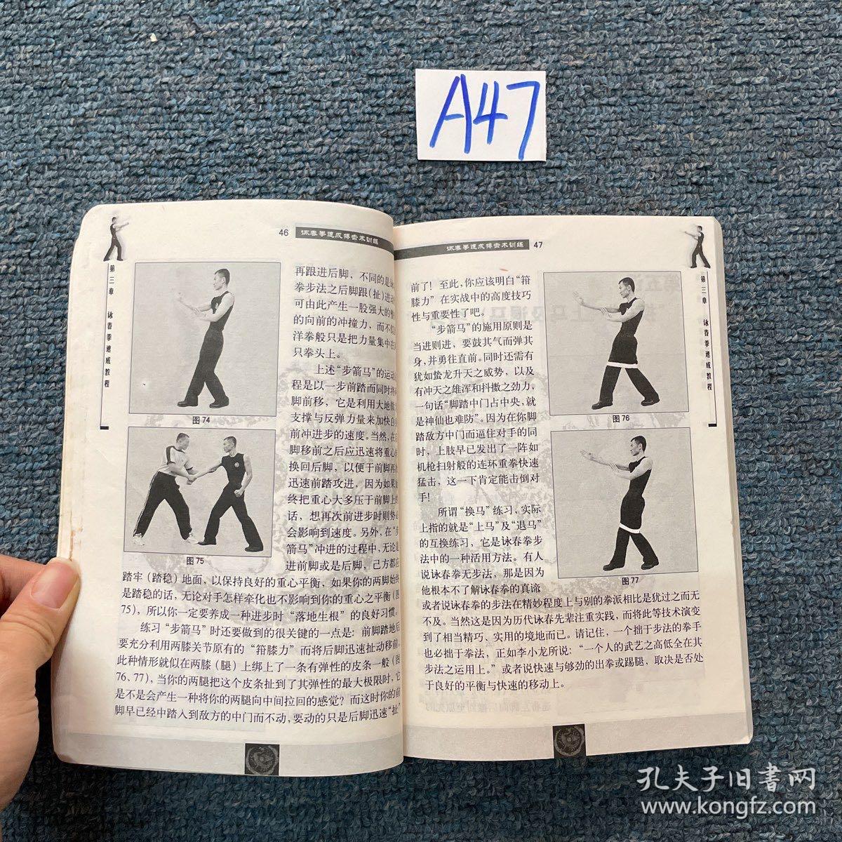 咏春拳速成搏击术训练_魏峰 著_孔夫子旧书网