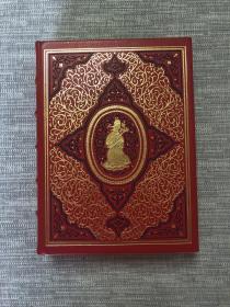 天方夜谭，Tales from The Arabian Nights，《一千零一夜》，Sir. Richard F. Burton（英译），富兰克林图书馆，世界永恒经典100部系列之一， 1977年限量版 （A Limited Edition），全真皮封面，三面刷金 ！