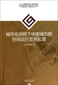 城市化进程下中国城市群空间运行及其机理/中国城市化建设丛书 9787564123017