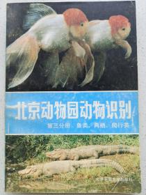 北京动物园动物识别 第三分册 鱼类.两栖.爬行类 私藏自然旧品如图