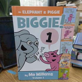 小猪小象5个故事精装合集1 An Elephant Piggie Biggie 吴敏兰绘本