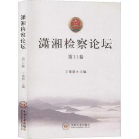 潇湘检察论坛 1卷 法学理论 丁维群 新华正版
