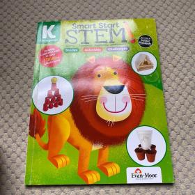 or Smart Start STEM PreK Grade K 1 美国加州幼儿园小学Science学科练习册 3本 英文原版STEM教育课程EvanMoor