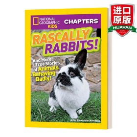 英文原版 National Geographic Kids Chapters: Rascally Rabbits!美国国家地理儿童章节书 英文版 进口英语原版书籍