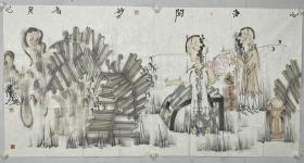 赵锦龙 （今龙) 1962年出生于山东淄博，现居北京。系中国美术家协会会员，中国艺术创作院画家。作品多次参加中国文联、中国美协举办的全国级展览、提名展、学术展多次获奖并被收藏。 2002年被国家人事部授予当代中国画杰出人才奖，2006年被评为最具升值潜力画家，2012年被评为中国画坛最具收藏价值与升值潜力的60后中国人物画画家十六人之一。2013年被省政府评为“齐鲁文化之星”