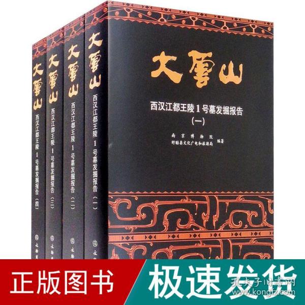 大云山 西汉江都王陵1号墓发掘报告(1-4) 文物考古  新华正版