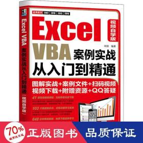 excel vba案例实战从入门到精通 视频自学版 操作系统 刘琼 新华正版