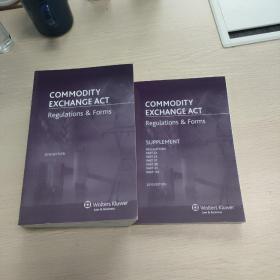 现货Commodity Exchange ACT: Regulations & Forms, 2013 Edition