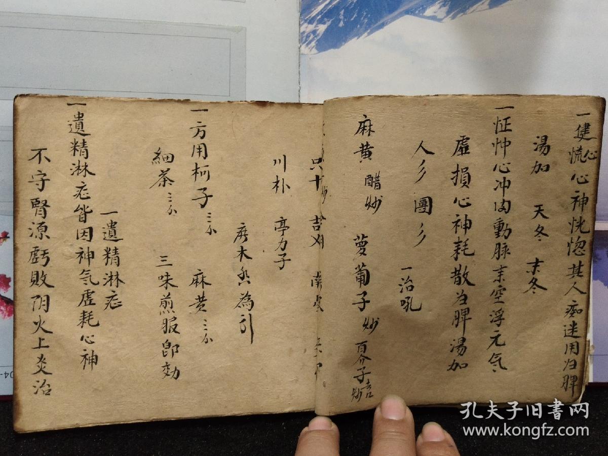 中医药方手抄本药书医书跌打损伤药方药膏方外科伤科63个筒子页419