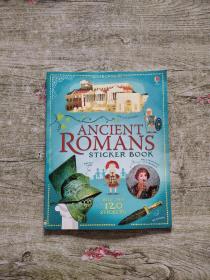 Usborne 原版英文 Ancient Romans sticker book 古代罗马人贴纸书