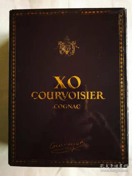 洋酒瓶收藏 ：XO COURVOISIER拿破侖干邑白蘭地空酒瓶
