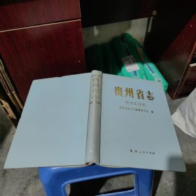 贵州省志 电力工业志 实物拍照 货号80-3