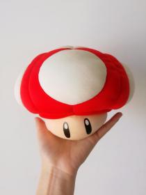 Super? Mario超級瑪麗馬里奧卡通游戲蘑菇公仔擺件