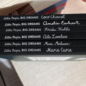 Little People Big Dreams（6本合售）含居里夫人一册