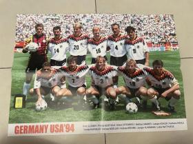 足球海报-1994世界杯德国