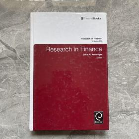 research in finance