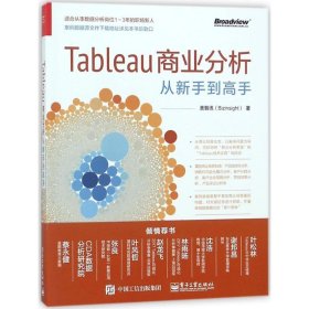 【正版】Tableau商业分析从新手到高手9787121338366
