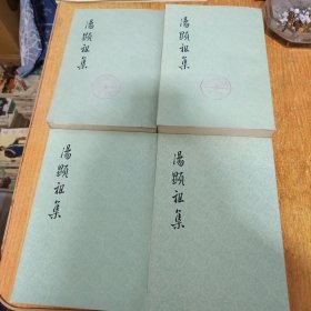 汤显祖集（全四册）上海人民出版社