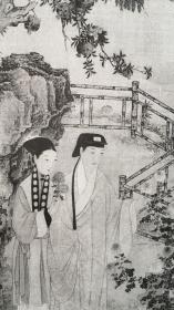 仇英人物十二开