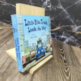Little Blue Truck Leads the Way [Board Book]