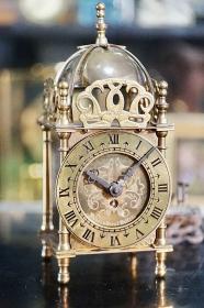 ?經典燈籠鐘?30年代英國史密斯全銅古董機械鐘，燈籠鐘是英國經典設計之一，起源很早，經典收藏
