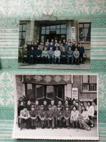 老照片：国营八二一厂照片2张，彩照12.5x8.5cm，黑白14.5x11cm