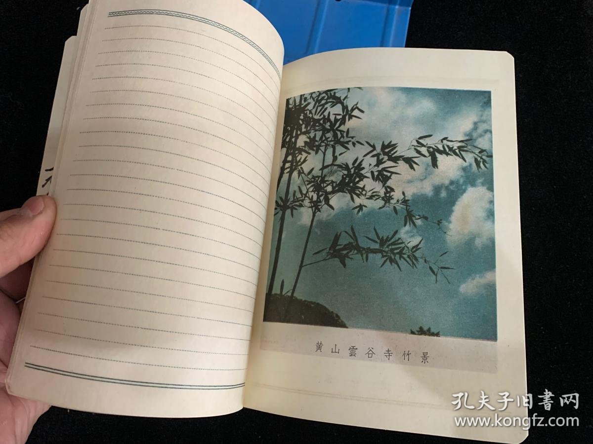 百花齐放五十年代笔记本