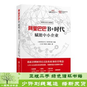 阿里巴巴B时代马梅李欣欣崔瀚文上海交通大学9787313168283马梅、李欣欣、崔瀚文上海交通大学出版社9787313168283