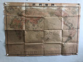 世界地图，1980版