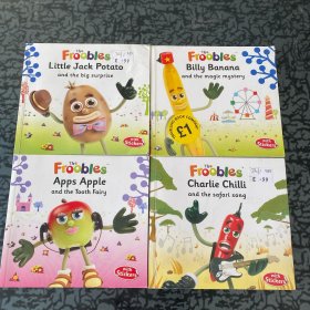 Apps Apples and the Tooth Fairy、Charlie Chilli and the safari song、Billy Banana and the magic mystery、Little Jack Potato and the big surprise（四本合售）