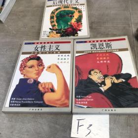 红风车经典漫画丛书：后现代主义、女性主义、凯恩斯3本