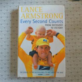 Every Second Counts  Lance Armstrong  英语进口原版精装