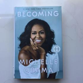 Michelle Obama:《Becoming》 《成为：米歇尔·奥巴马自传》 美国前第一夫人米歇尔·奥巴马自传（英文原版） 精装