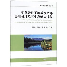 变化条件下流域水循环影响机理及其生态响应过程/水文水资源系列丛书 9787564177881