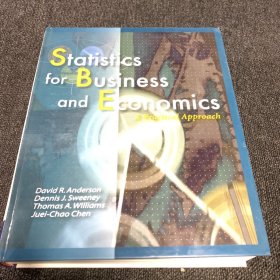 statistics for business and economics(英文原版)精装现货，附光盘