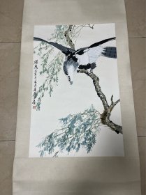 国画，名人，吴莲芳，画心67 X43