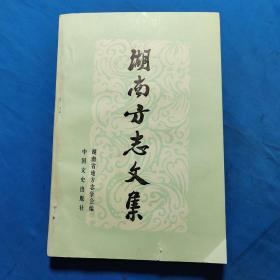 湖南方志文集