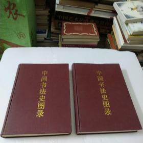 中国书法史图录上下册全(共2本)