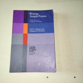 Writing Simple Poems: Pattern Poetry for Language Acquisition【804】