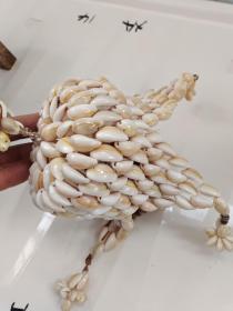 老貝殼工藝：吊籃一個