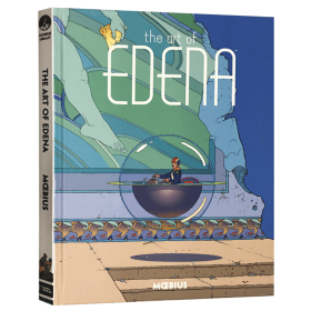 法国漫画家墨比斯/莫比乌斯图书馆：埃德娜的艺术 英文原版 Moebius Library: The Art of Edena 墨比斯插画艺术 精装