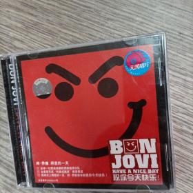 邦?喬維 得意的一天，正版，品佳無劃痕，有歌本